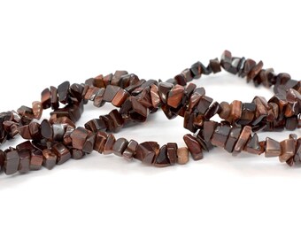 定番の中古商品 Tiger Red Eye 10mm - Beads Gemstone Chip Grade A (natural) アクセサリー