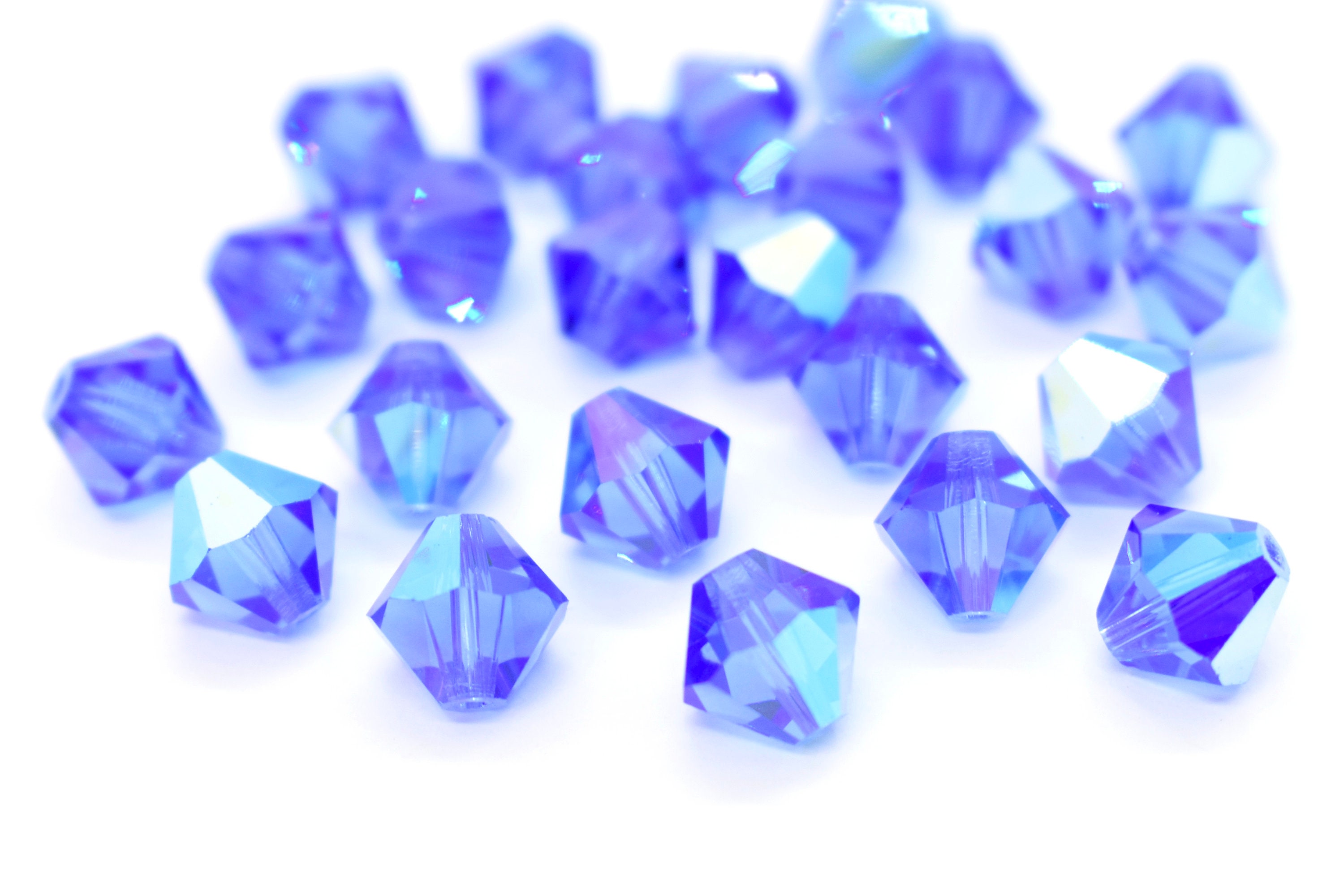 Bicone Shape Beads Etsy