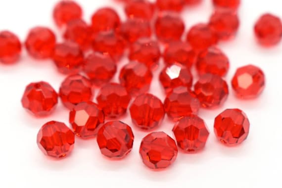Light Siam Preciosa Round Red Czech Crystal Round Beads 8mm red Crystal Beads Wholesale Beads compatible With Swarovski Crystal 5000 12 Pcs Etsy