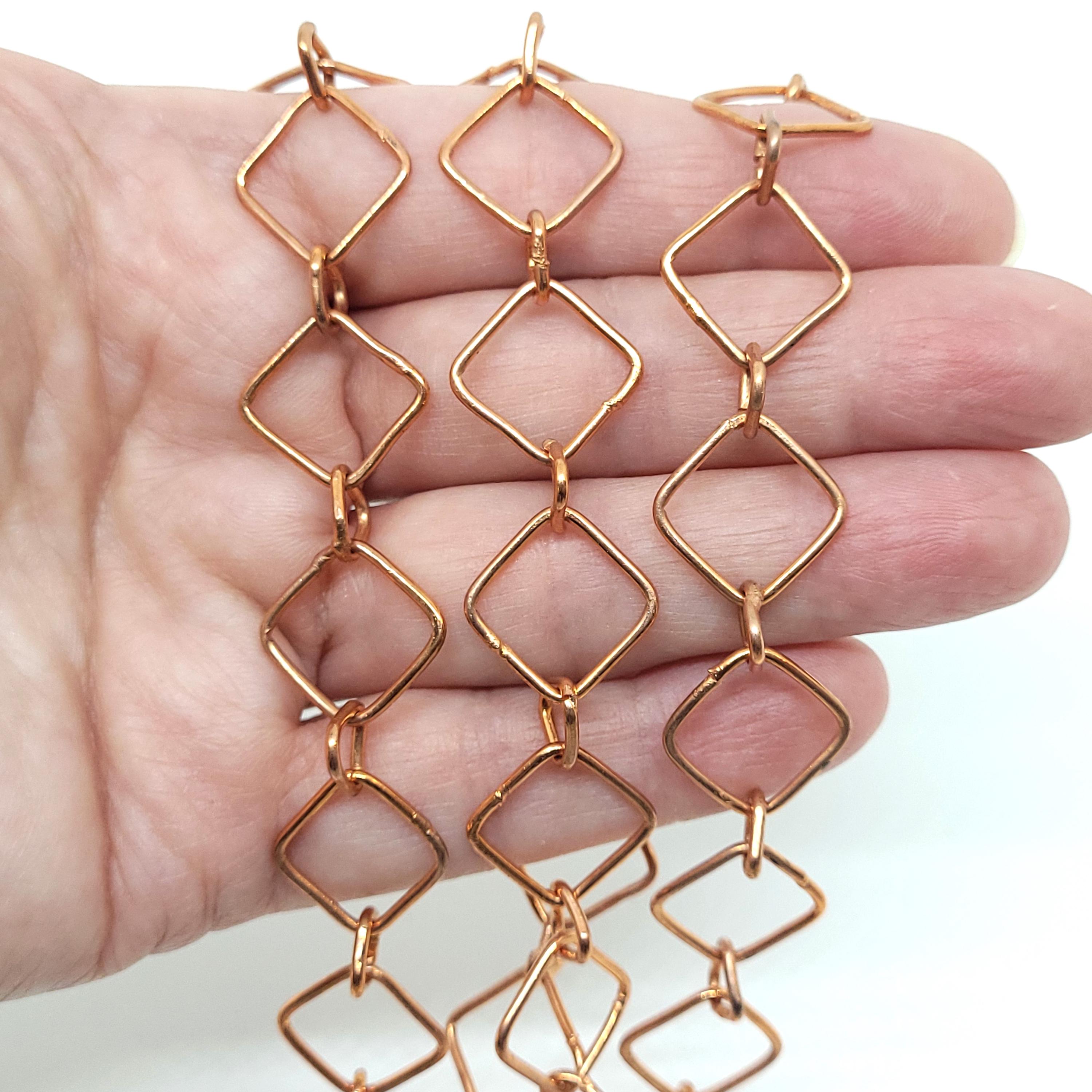 Triangle Link Chain - Etsy