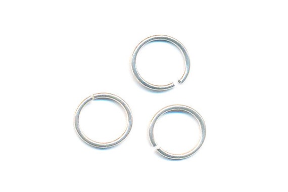Sterling Silver Open Round Jump Rings Many Sizes Available Simple Jump  Rings for Jewelry Making, Rings For Chain Mail 16, 18, 22 or 28 Gauge