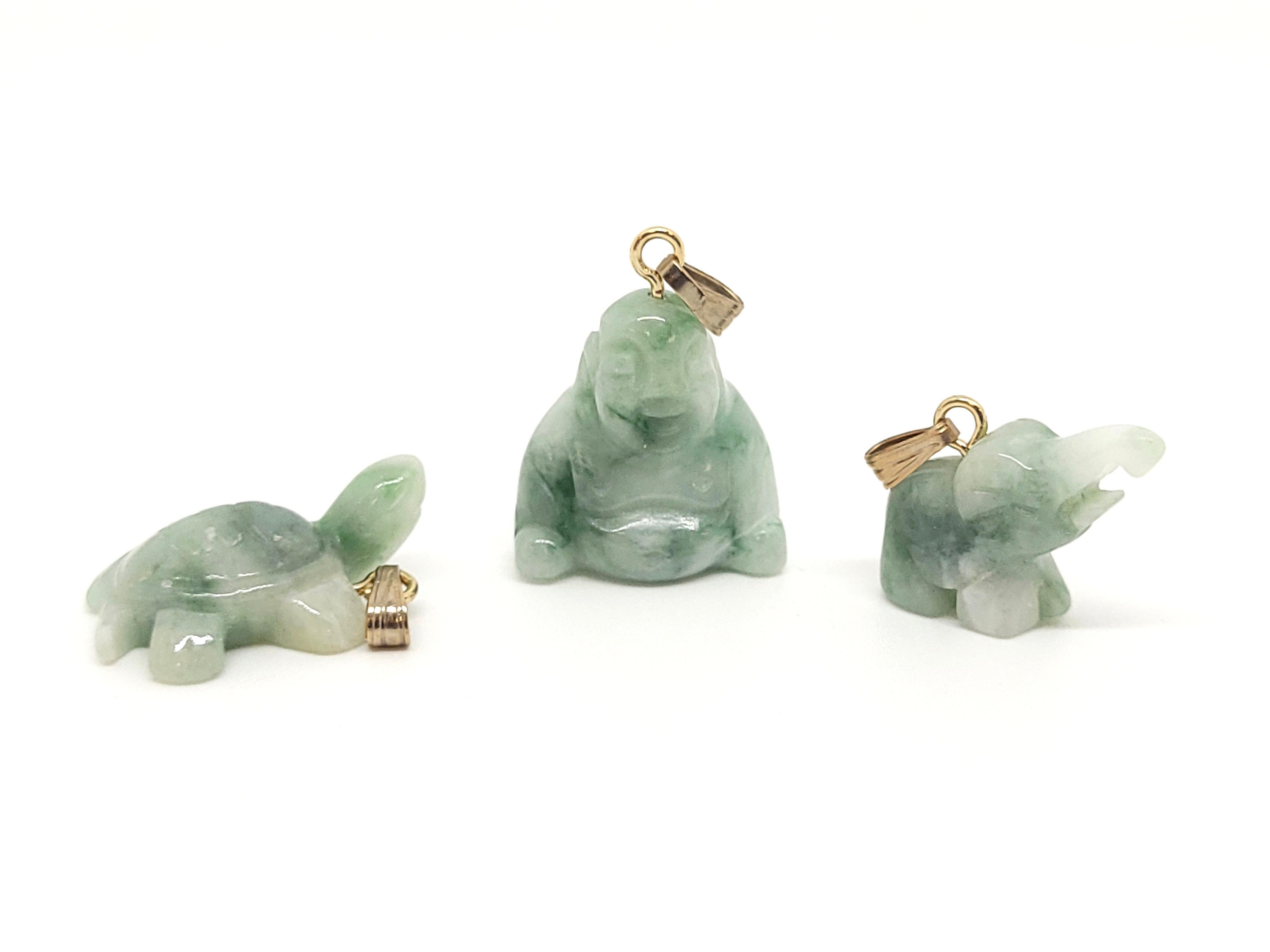White Jade Turtle - Etsy