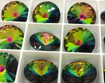 ヴィンテージ スワロフスキー art.4723 Vitrail medium 17mm 12