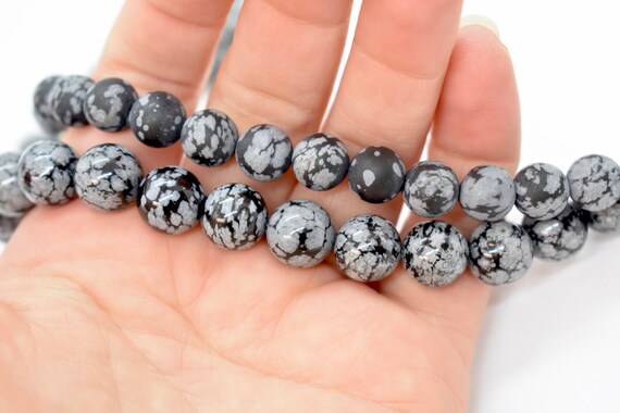 Obsidiana de copo de nieve Esmerilado o pulido natural - Etsy