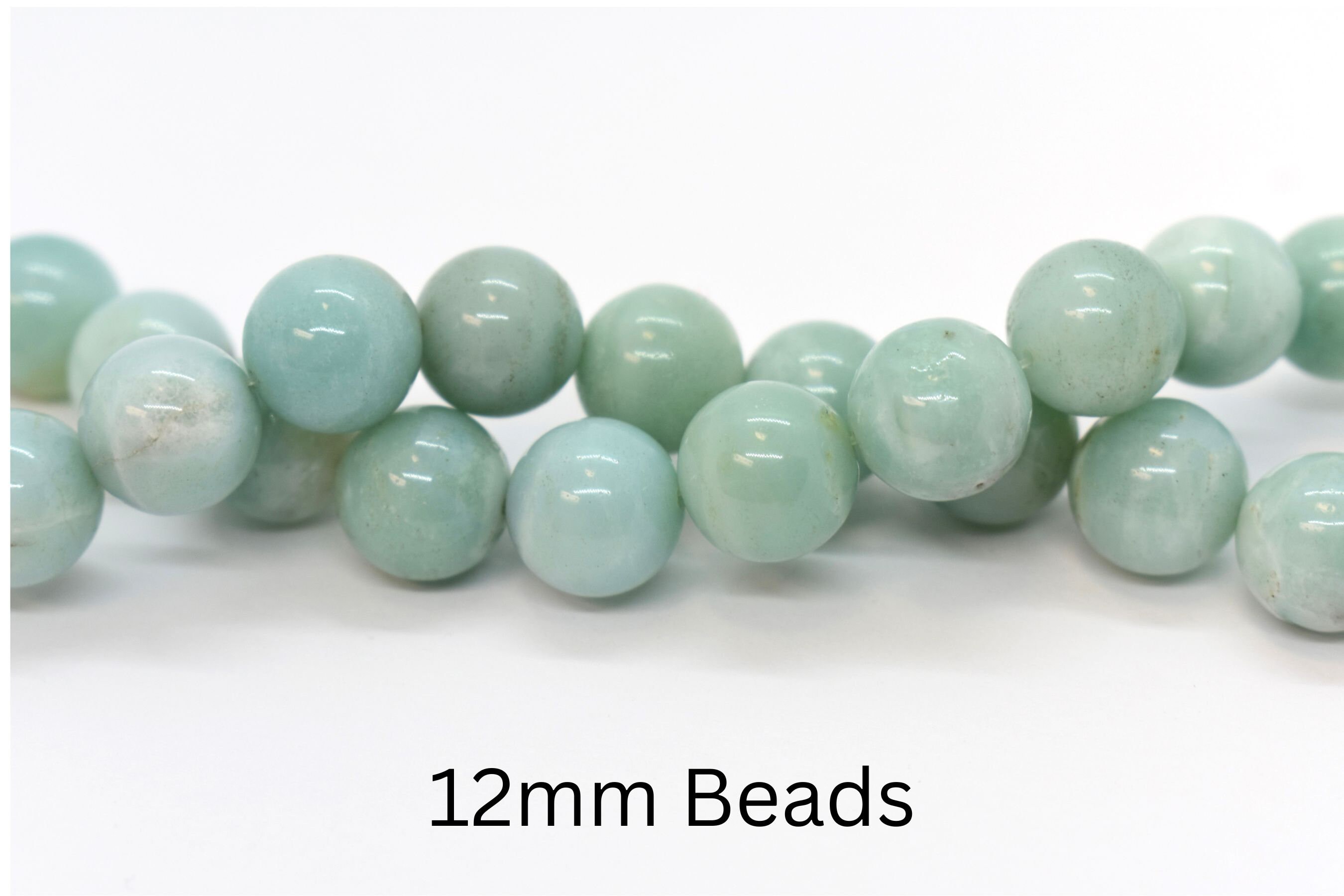 HAAMIIQII 45 Pezzi 8mm Oro Naturale Sandstone Perline Rotonde Pietra Preziosa Sciolto Perline Per Gioielli Che Fanno DIY Bracciale Collana - Foto 8