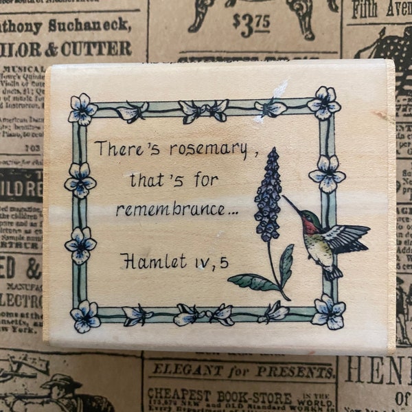 Rosemary Remembrance Etsy