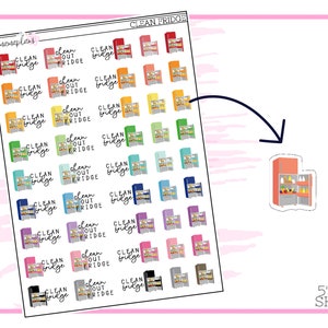 Fridge | Planner Stickers