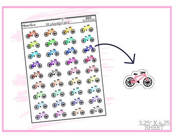 Mamas Minis - Bike Doodles | Planner Stickers