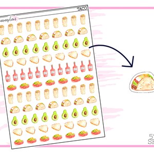 Taco | Planner Stickers