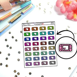 Mamas Minis - Switch Doodles | Planner Stickers