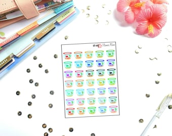 Mamas Minis - Fish Bowl | Planner Stickers | Perfect for any planner | Travelers Notebooks