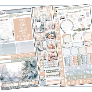 Cozy Home Hobonichi Weeks | Planner Sticker Kit