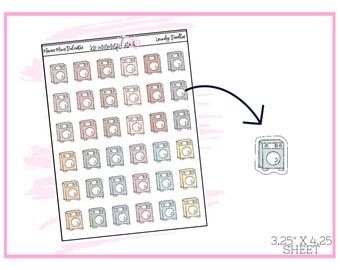 Mamas Minis Delicates- Laundry Doodle | Planner Stickers