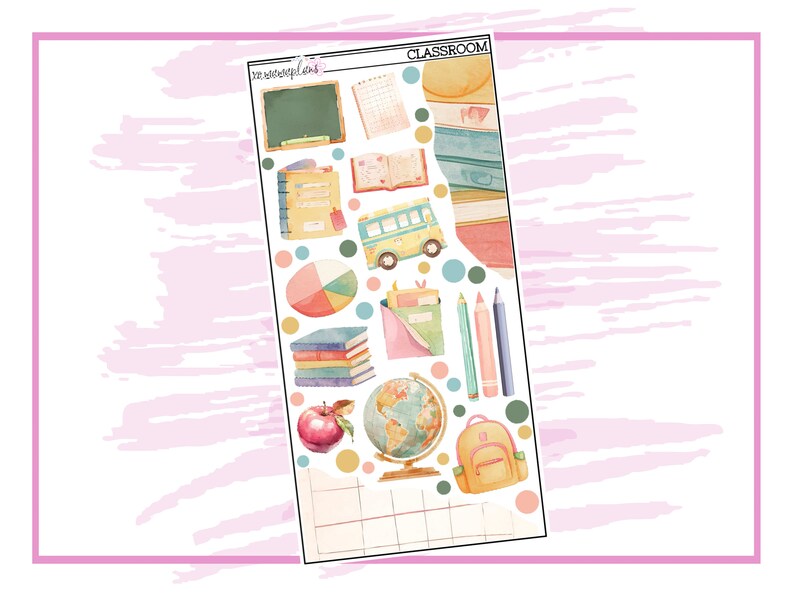 Classroom Deco | Planner Stickers - Etsy