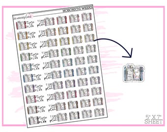 Cute Birthday Cakes Planner Stickers for the Hobonichi Weeks Pocket ...