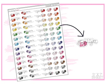Spieleabend | Planner Sticker