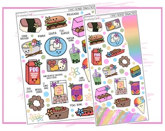 Ono Kine Snacks Deko | Planner Sticker