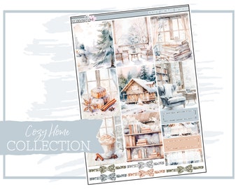 Cozy Home Collection | Planner Sticker Kit