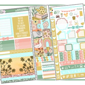 Ready for Spring Hobonichi Weeks | Planner Sticker Kit