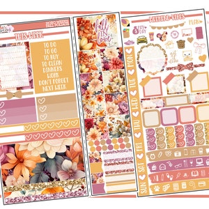 Fall Foliage Hobonichi Weeks | Planner Sticker Kit