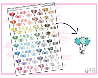 Balloons | Planner Stickers