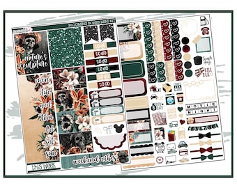 Blooming Bones Mini Kit | Planner Stickers