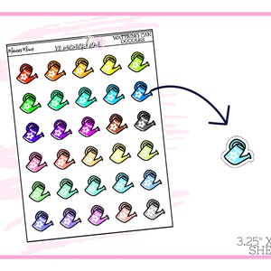 Mamas Minis - Doodle arrosoir | Stickers agenda