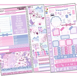 Sakura Hobonichi Weeks | Planner Sticker Kit