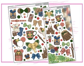 Magical Jungle Deco | Planner Stickers