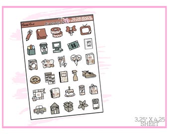 Mamas Minis - Tis The Season Sampler | Planner Stickers