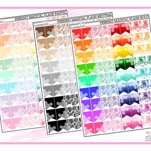Peeking Mouse Flags | Planner Stickers
