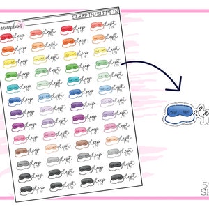 Sleep Icon | Planner Stickers
