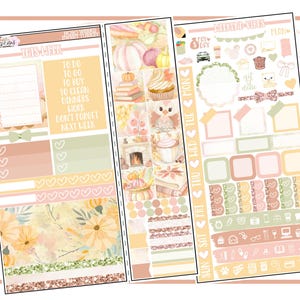 Sweet Turkey Hobonichi Weeks | Planner Sticker Kit
