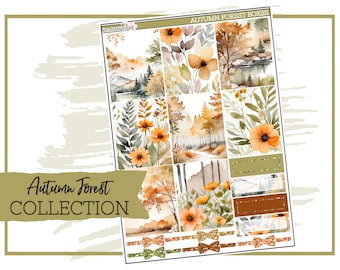 Autumn Forest Collection | Planner Sticker Kit