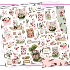 Blossom Deco | Planner Stickers