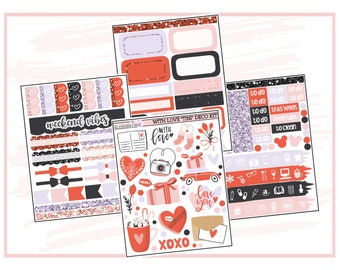 With Love "Tini" Deco Kit | Planner Sticker Kit