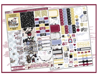 Steamboat Willie Mini Kit | Planner Sticker Kit