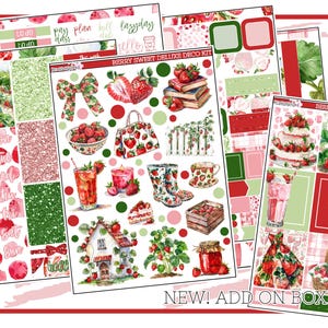 Berry Sweet Deluxe Deco Kit *NEW FORMAT* | Planner Sticker Kit