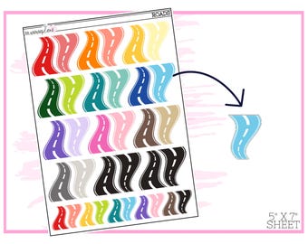 Roads | Planner Stickers