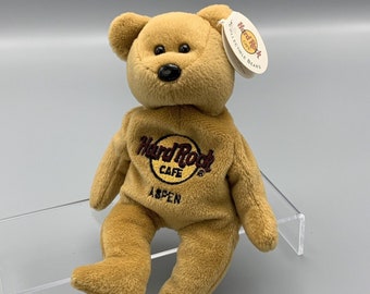 Vintage Hard Rock Cafe Teddy Bear Hard Rock Cafe Montreal Themed