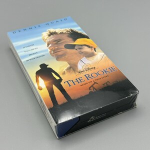 The Rookie VHS 2002 New Dennis Quaid Baseball True Story Rachel Griffiths Disney