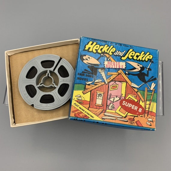 Vtg Super 8 Film Heckle and Jeckle House Busters Terrytoons Ken
