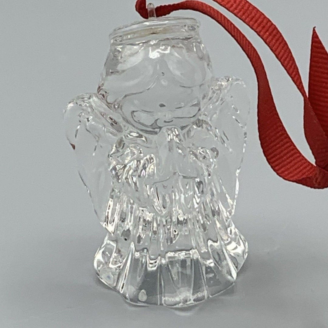 Marquis Waterford Crystal Angel Christmas Tree Ornament Made in Germany ...