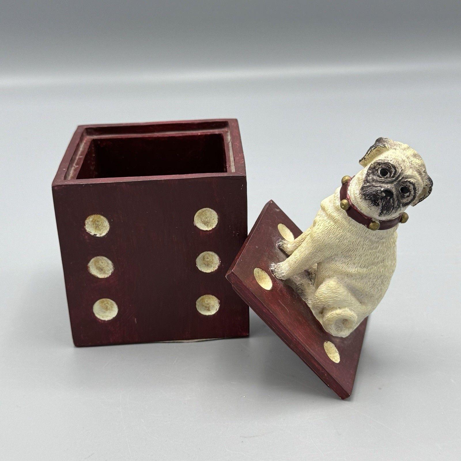 パグの小物入れ パグ雑貨 パグ 置物 小物入れドッグ 犬 収納ボックス かご 小物