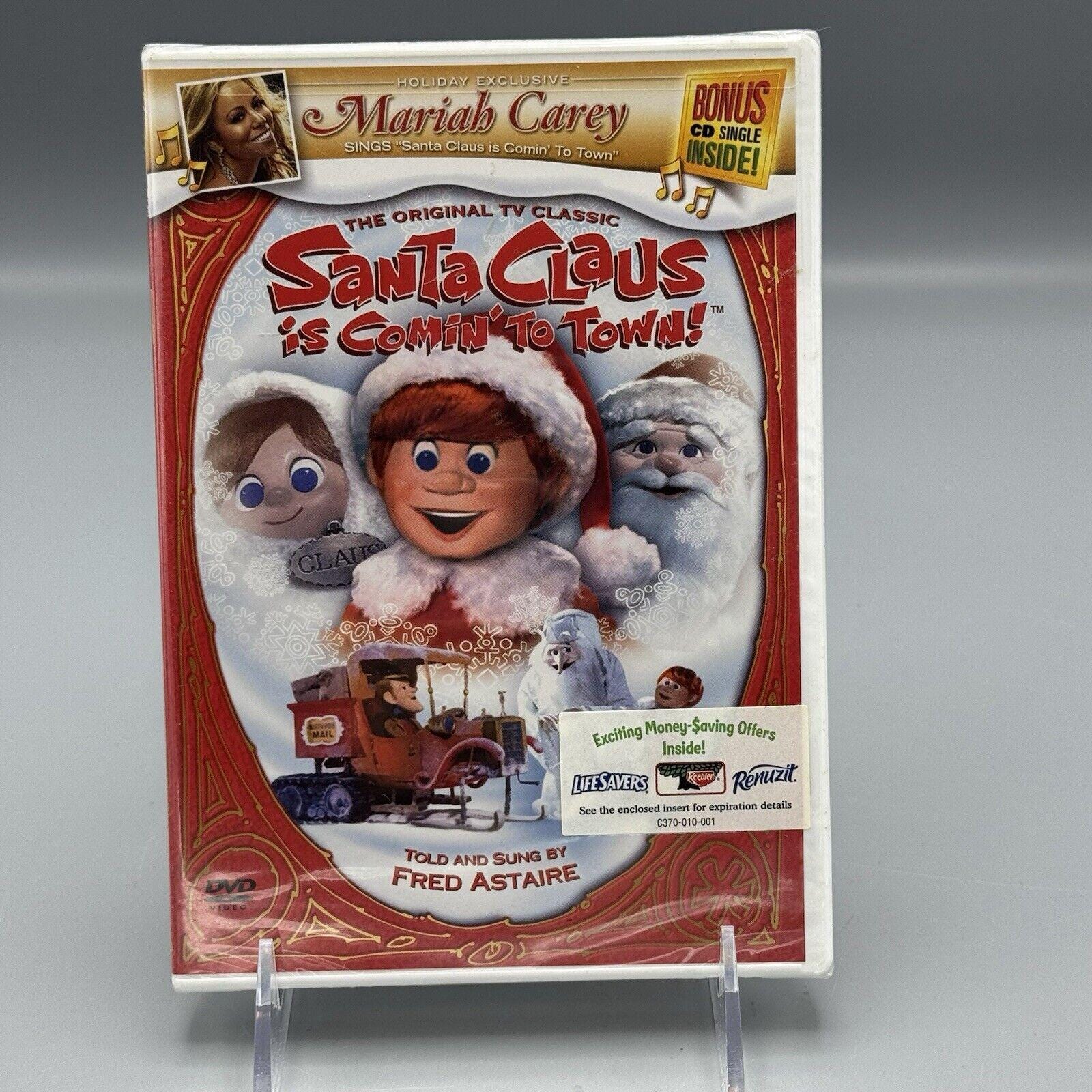 Santa Claus is Comin to Town DVD 2005 Fred Astaire Bonus CD Single