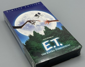 E.T. the Extra Terrestrial VHS 2002 20th Anniversary Limited