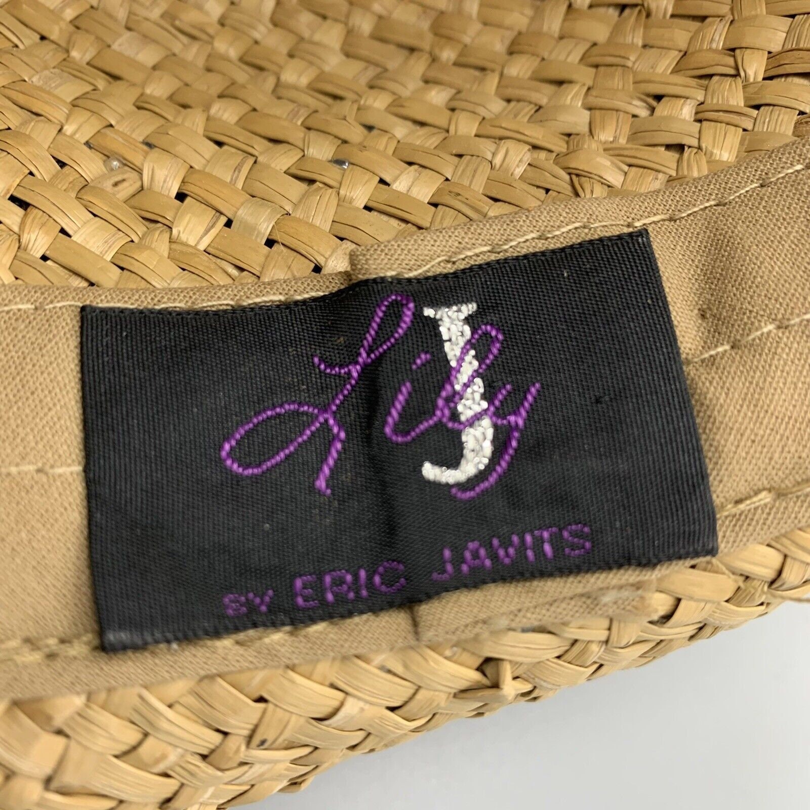 Lily J by Eric Javits Wrap Tie Sun Hat Loulou Sun Hat I Squishee® Straw & Silk Bow | Eric Javits main image 4