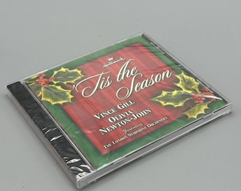 Hallmark Tis The Season by Vince Gill and Olivia Newton-John CD 2000 New Sealed
