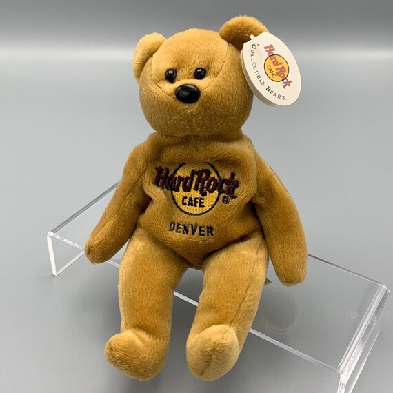 ハードロックカフェ ブラウン ぬいぐるみ クマ デンバー アイザック