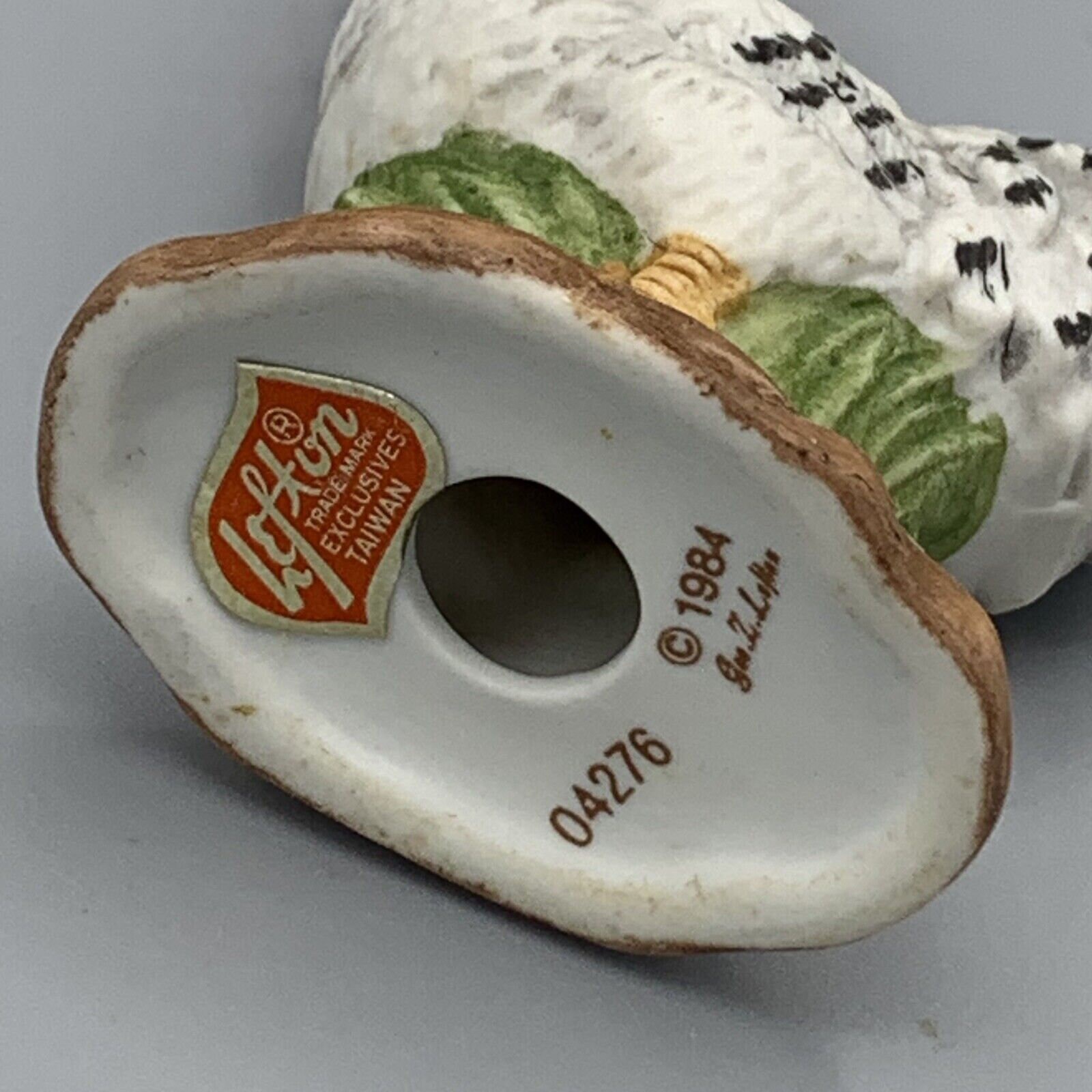 Lefton Ceramic Rooster Figurine 1984 Farmcore 04276 Kitschy Original ...